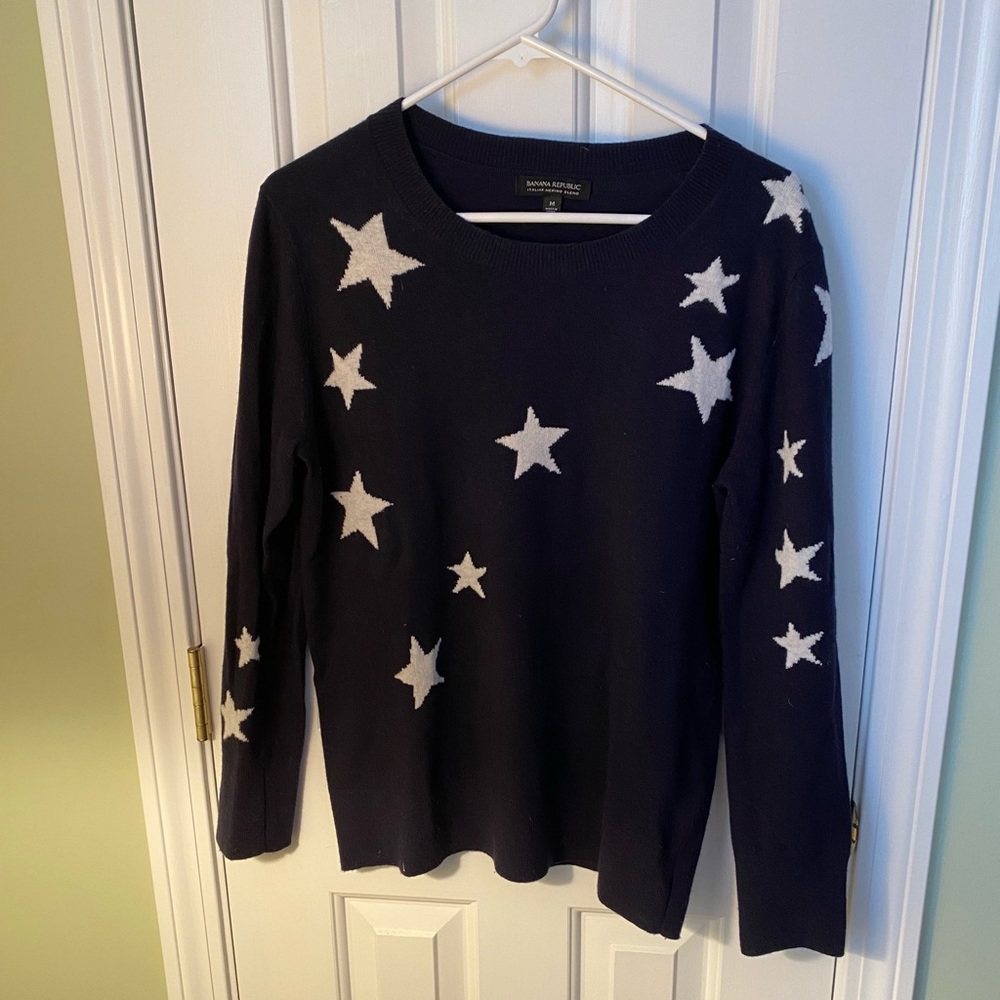 Banana Republic star sweater